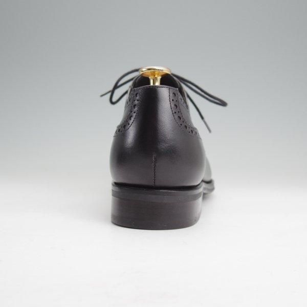 未使用★TLB Mallorca/ティーエルビー SIZE 7.5(左)/7(右)【現行定価6万円以上★クォーターブローグ/697】ALANラスト/カーフ/黒★m898
