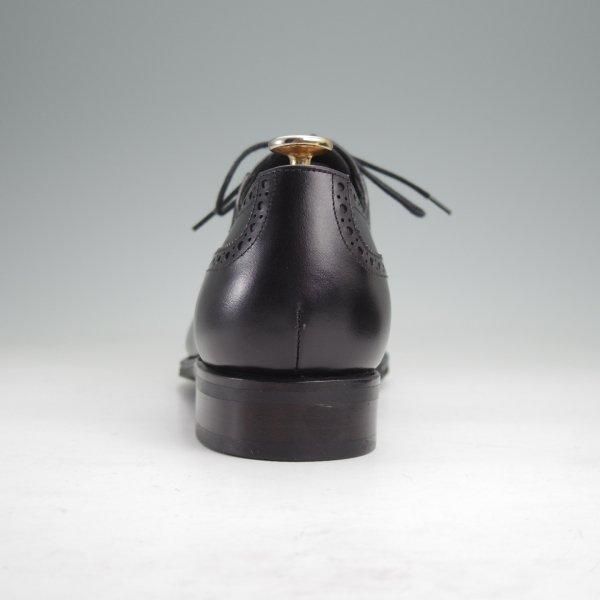 未使用★TLB Mallorca/ティーエルビー SIZE 7.5(左)/7(右)【現行定価6万円以上★クォーターブローグ/697】ALANラスト/カーフ/黒★m898