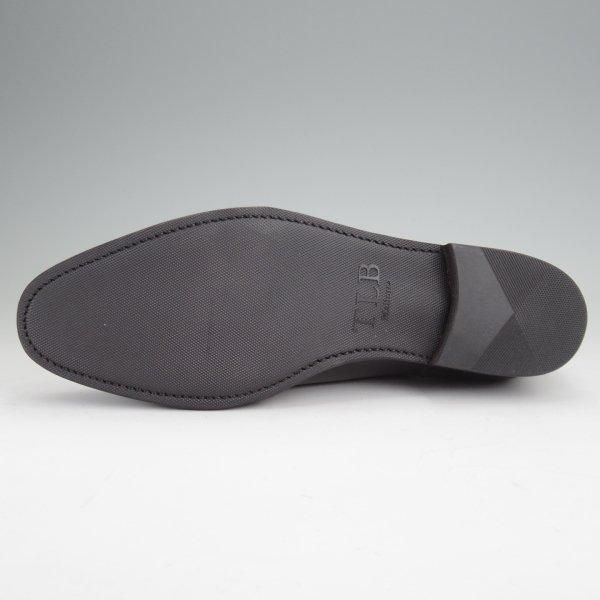 未使用★TLB Mallorca/ティーエルビー SIZE 7.5(左)/7(右)【現行定価6万円以上★クォーターブローグ/697】ALANラスト/カーフ/黒★m898