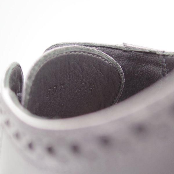 未使用★TLB Mallorca/ティーエルビー SIZE 7.5(左)/7(右)【現行定価6万円以上★クォーターブローグ/697】ALANラスト/カーフ/黒★m898