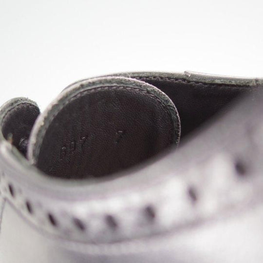 未使用★TLB Mallorca/ティーエルビー SIZE 7.5(左)/7(右)【現行定価6万円以上★クォーターブローグ/697】ALANラスト/カーフ/黒★m898