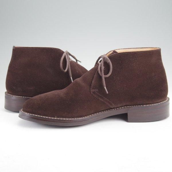 極上★チャーチ 65F/UK6.5【現行定価￥160,600-★ダイナイトソール仕様/RYDER】81ラスト/チャッカブーツ/スエード/Church's★m901