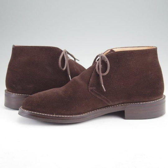 極上★チャーチ 65F/UK6.5【現行定価￥160,600-★ダイナイトソール仕様/RYDER】81ラスト/チャッカブーツ/スエード/Church's★m901