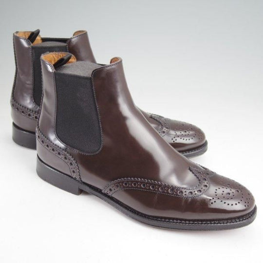 極上★チャーチ(レディース) SIZE 35【定価￥176,000-★KETSBY WG/サイドゴアブーツ】ポリッシュドバインダーカーフ/Church's★m902