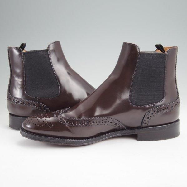 極上★チャーチ(レディース) SIZE 35【定価￥176,000-★KETSBY WG/サイドゴアブーツ】ポリッシュドバインダーカーフ/Church's★m902