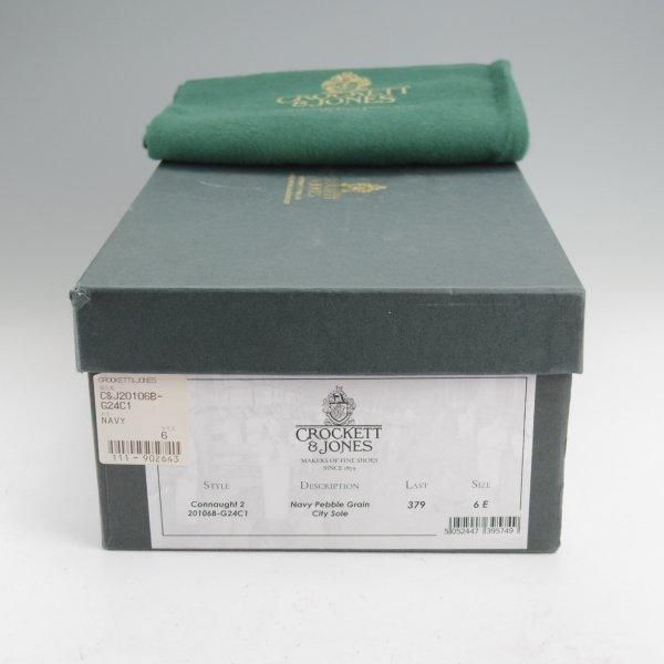 極上★クロケット&ジョーンズ 6E【定価￥126,500-★CONNAUGHT2/コノート2】CITYソール/ストレートチップ/379ラスト/Crockett&Jones★m903