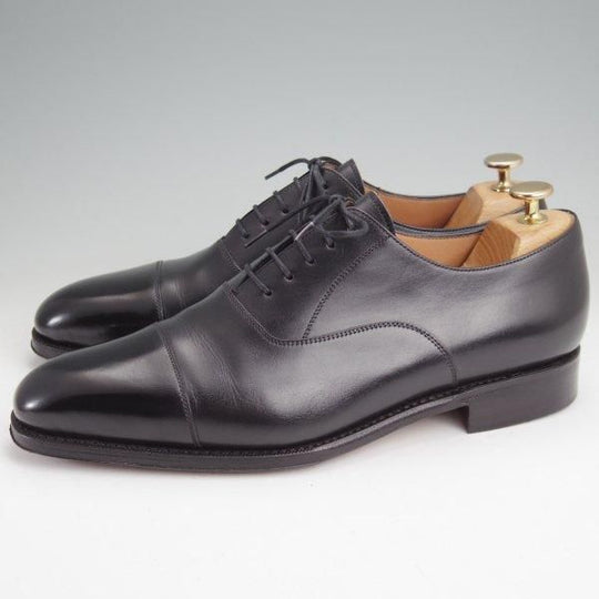 極美品★(スペイン製)YANKO/ヤンコ SIZE 8.5【グッドイヤーウェルテッド製法★ストレートチップ/14821】カーフ/黒/メンズ★m908