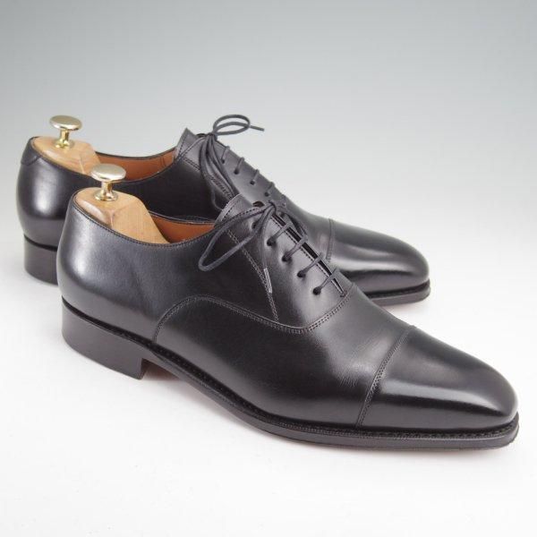 極美品★(スペイン製)YANKO/ヤンコ SIZE 8.5【グッドイヤーウェルテッド製法★ストレートチップ/14821】カーフ/黒/メンズ★m908