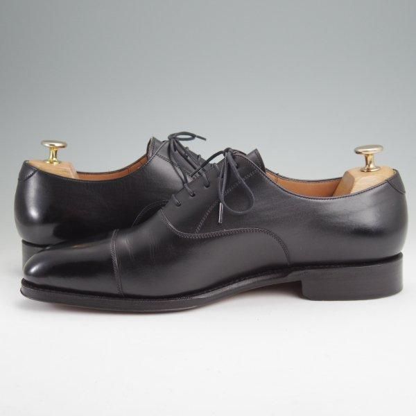 極美品★(スペイン製)YANKO/ヤンコ SIZE 8.5【グッドイヤーウェルテッド製法★ストレートチップ/14821】カーフ/黒/メンズ★m908