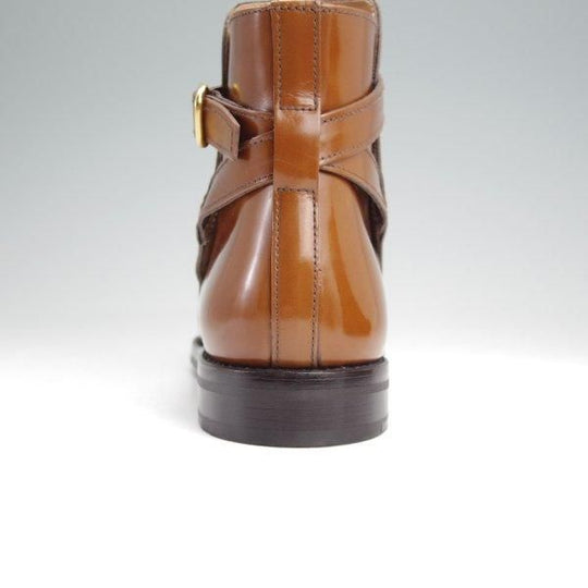 美品★チャーチ(レディース) SIZE 35.5【貴重★ジョッパーブーツ/MERTHYR WG】ポリッシュドバインダーカーフ/茶/Church's★m910