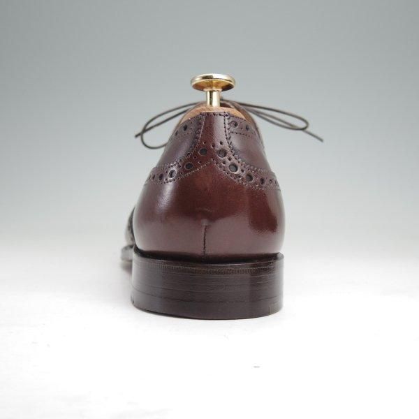 極美品★チャーチ 85F/UK8.5【現行定価￥176,000-★チェットウィンド/CHETWYND】173ラスト/フルブローグ/EBONY/濃茶/Church's★m915