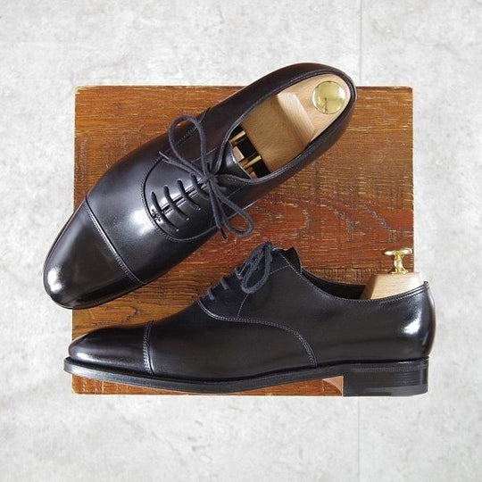 未使用★ジョンロブ 5E【注文価格￥274,560-★バイリクエスト品/オックスフォードカーフ仕様のCITY 2】7000ラスト/ストレートチップ★m916