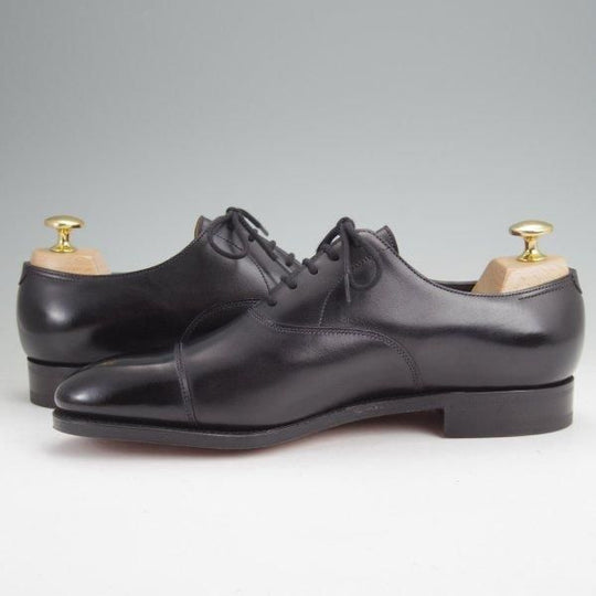 未使用★ジョンロブ 5E【注文価格￥274,560-★バイリクエスト品/オックスフォードカーフ仕様のCITY 2】7000ラスト/ストレートチップ★m916