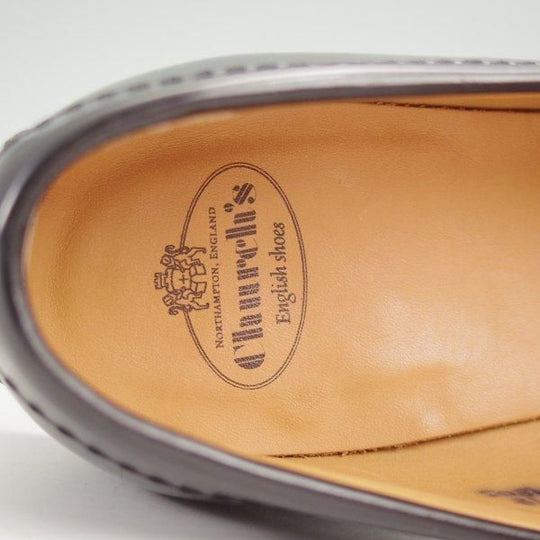 美品★チャーチ(レディース) SIZE 35.5【コインローファー★ANNIE/アニー】ポリッシュドバインダーカーフ/黒/Church's★m938