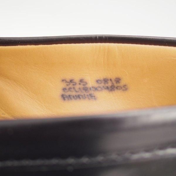 美品★チャーチ(レディース) SIZE 35.5【コインローファー★ANNIE/アニー】ポリッシュドバインダーカーフ/黒/Church's★m938