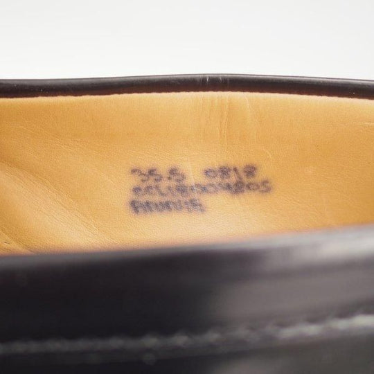 美品★チャーチ(レディース) SIZE 35.5【コインローファー★ANNIE/アニー】ポリッシュドバインダーカーフ/黒/Church's★m938