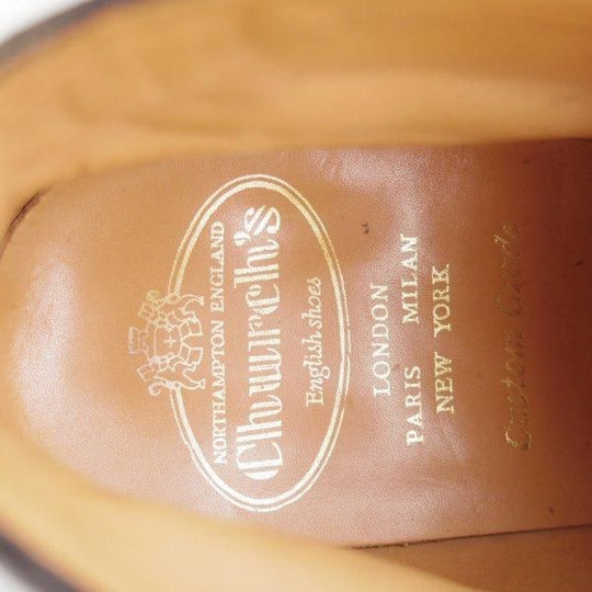 極上★チャーチ 60F/UK6【現行定価￥148,500-★ダイナイトソール仕様/RYDER 3/ライダー】81ラスト/チャッカブーツ/黒/Church's★m939