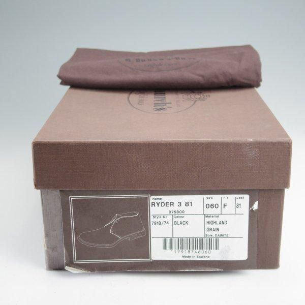 極上★チャーチ 60F/UK6【現行定価￥148,500-★ダイナイトソール仕様/RYDER 3/ライダー】81ラスト/チャッカブーツ/黒/Church's★m939