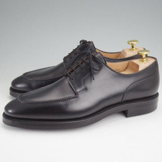 未使用★クロケット&ジョーンズ 6.5E【ダイナイトソール仕様★NEWPORT/341ラスト】ニューポート/Uチップ/カーフ/黒/Crockett&Jones★m941