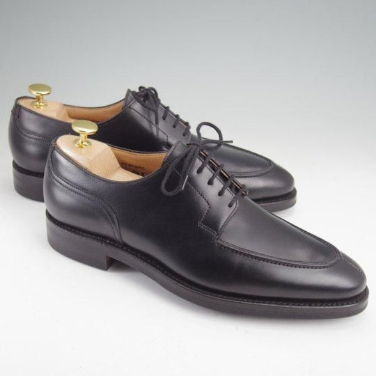 未使用★クロケット&ジョーンズ 6.5E【ダイナイトソール仕様★NEWPORT/341ラスト】ニューポート/Uチップ/カーフ/黒/Crockett&Jones★m941