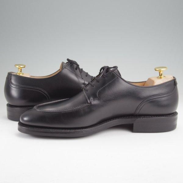 未使用★クロケット&ジョーンズ 6.5E【ダイナイトソール仕様★NEWPORT/341ラスト】ニューポート/Uチップ/カーフ/黒/Crockett&Jones★m941