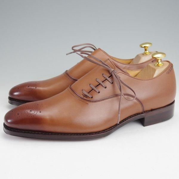 未使用★ユニオンインペリアル SIZE 6【ハンドソーンウェルテッド製法★サイドレース/U1104】カーフ/茶/メンズ/Union Imperial★m942