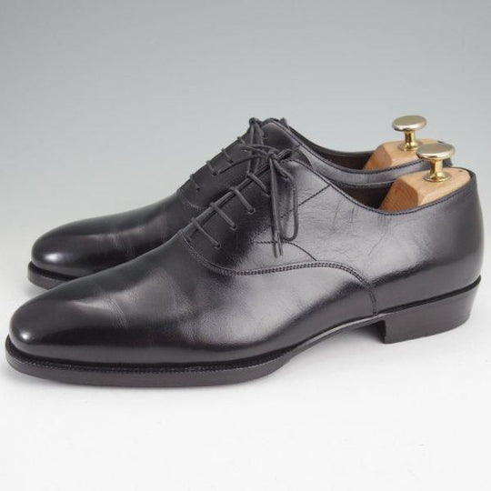 極美品★(伊)エンツォ・ボナフェ SIZE 7【定価￥143,000-★ハンドソーンウェルテッド製法/DI COSIMO 2】ビームス別注/黒/Enzo Bonafe★m943
