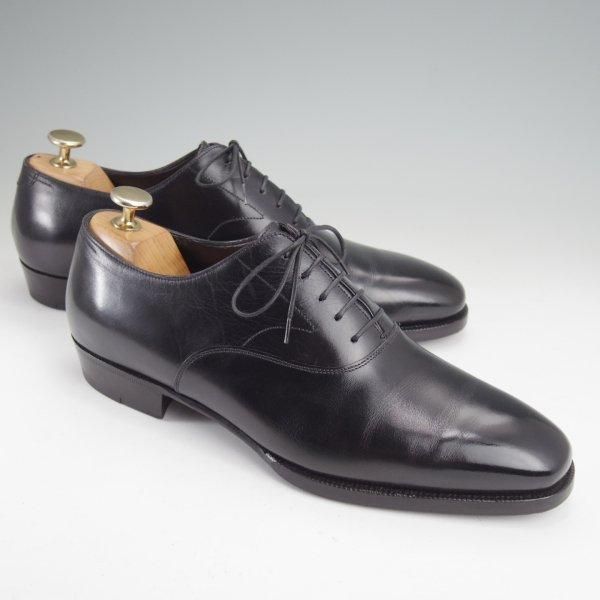 極美品★(伊)エンツォ・ボナフェ SIZE 7【定価￥143,000-★ハンドソーンウェルテッド製法/DI COSIMO 2】ビームス別注/黒/Enzo Bonafe★m943