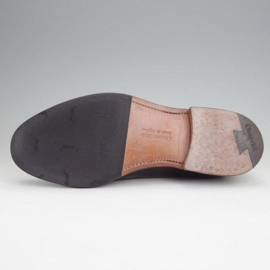 極美品★チャーチ 80F/UK8【現行5都市ロゴ★KEATS 2/タッセルローファー】93ラスト/ポリッシュドバインダーカーフ/黒/Church's★m944