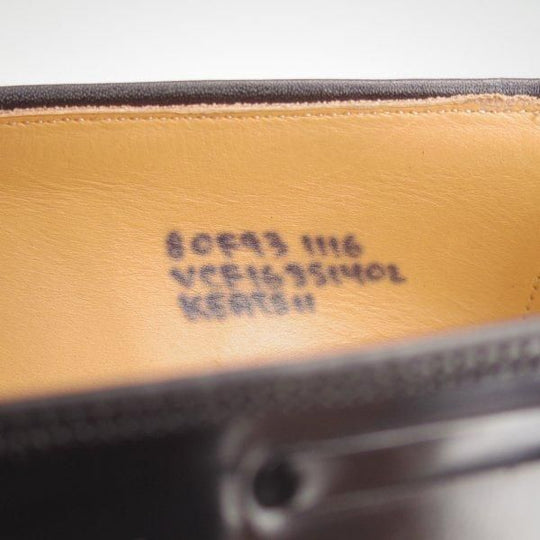 極美品★チャーチ 80F/UK8【現行5都市ロゴ★KEATS 2/タッセルローファー】93ラスト/ポリッシュドバインダーカーフ/黒/Church's★m944