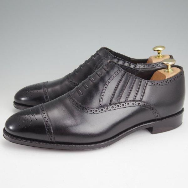 極美品★RAYMAR/レイマー SIZE 9【ハンドソーンウェルテッド製法★(仏)アノネイ社のボカルーカーフ/LENARD】レイジーマン/黒★m947