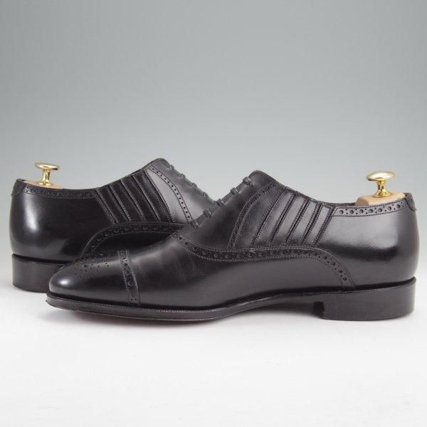 極美品★RAYMAR/レイマー SIZE 9【ハンドソーンウェルテッド製法★(仏)アノネイ社のボカルーカーフ/LENARD】レイジーマン/黒★m947