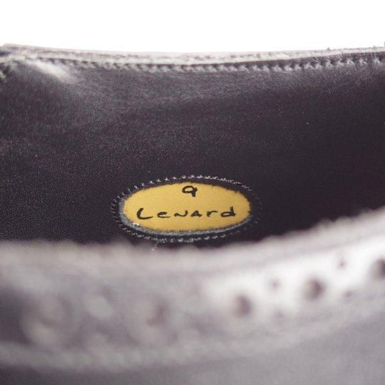 極美品★RAYMAR/レイマー SIZE 9【ハンドソーンウェルテッド製法★(仏)アノネイ社のボカルーカーフ/LENARD】レイジーマン/黒★m947