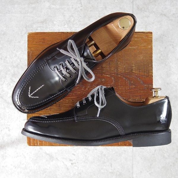 極美品★(英)SANDERS/サンダース SIZE 8【定価￥68,200-★ミリタリーコレクション/1137B/コマンドソール】Uチップ/266ラスト/黒★m948