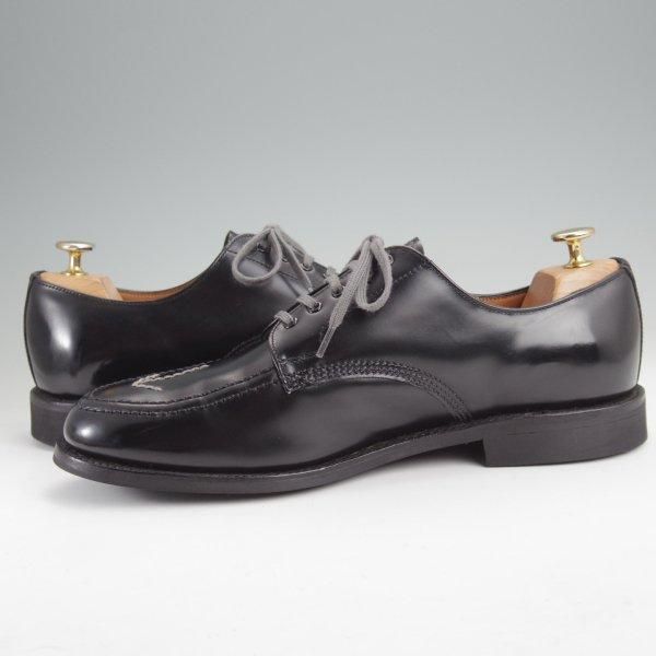 極美品★(英)SANDERS/サンダース SIZE 8【定価￥68,200-★ミリタリーコレクション/1137B/コマンドソール】Uチップ/266ラスト/黒★m948