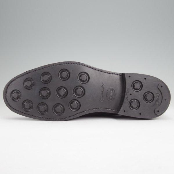極美品★(英)SANDERS/サンダース SIZE 8【定価￥68,200-★ミリタリーコレクション/1137B/コマンドソール】Uチップ/266ラスト/黒★m948