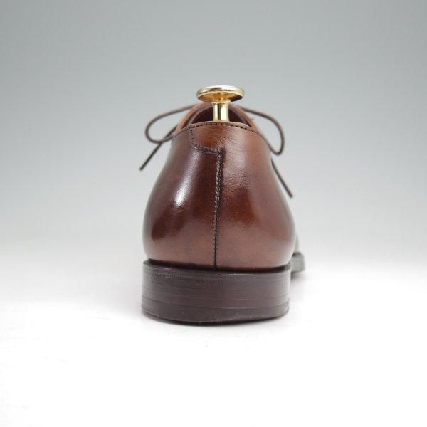 極上★クロケット&ジョーンズ 7.5E【現行定価10万円以上★KENT/ケント/341ラスト】ストレートチップ/カーフ/濃茶/Crockett&Jones★m949