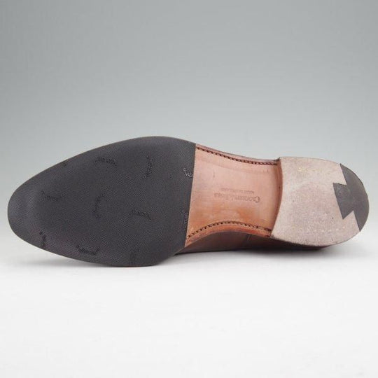 極上★クロケット&ジョーンズ 7.5E【現行定価10万円以上★KENT/ケント/341ラスト】ストレートチップ/カーフ/濃茶/Crockett&Jones★m949