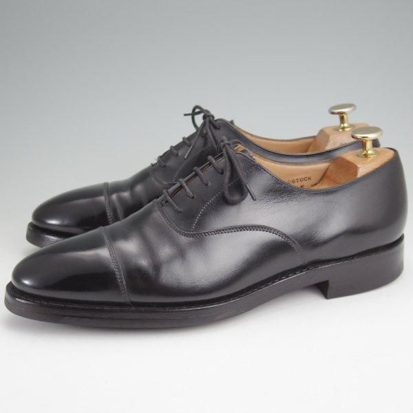 極上★クロケット&ジョーンズ 6.5E【現行定価10万円以上★ダイナイトソール仕様/RADSTOCK】ストレートチップ/黒/Crockett&Jones★m950