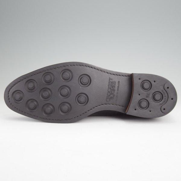 極上★クロケット&ジョーンズ 6.5E【現行定価10万円以上★ダイナイトソール仕様/RADSTOCK】ストレートチップ/黒/Crockett&Jones★m950