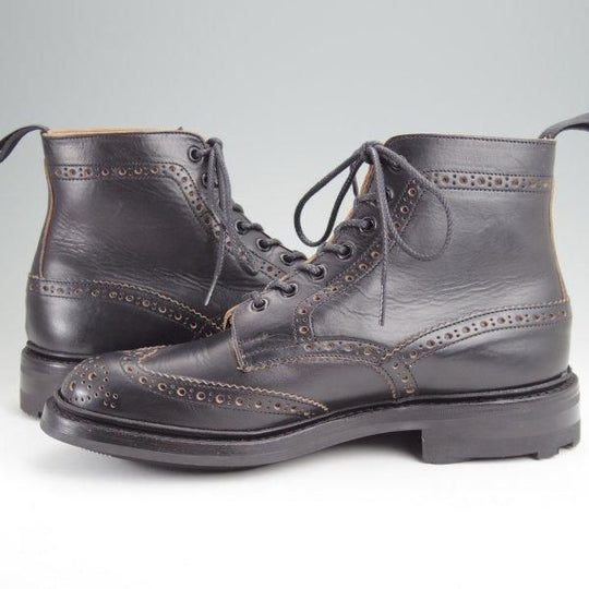 未使用★トリッカーズ SIZE 8.5【定価￥132,000-★クロムエクセルレザー仕様のMALTON/モールトン】2508/カントリーブーツ/Tricker's★m952