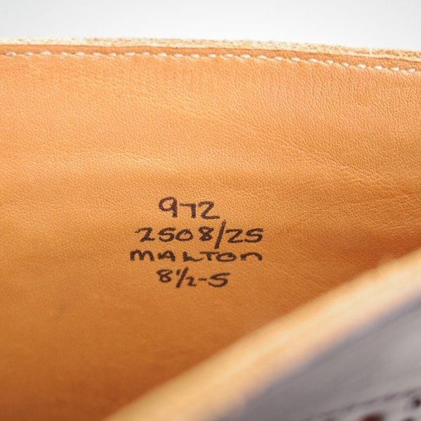 未使用★トリッカーズ SIZE 8.5【定価￥132,000-★クロムエクセルレザー仕様のMALTON/モールトン】2508/カントリーブーツ/Tricker's★m952
