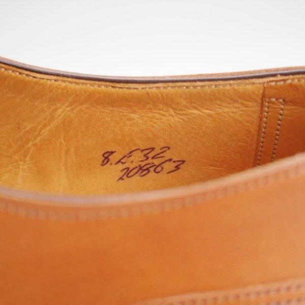 美品★エドワードグリーン 8E【旧工場製★DOVER/32ラスト/(英)ポールセン・スコーン別注】ドーバー/Uチップ/茶/EDWARD GREEN★m956
