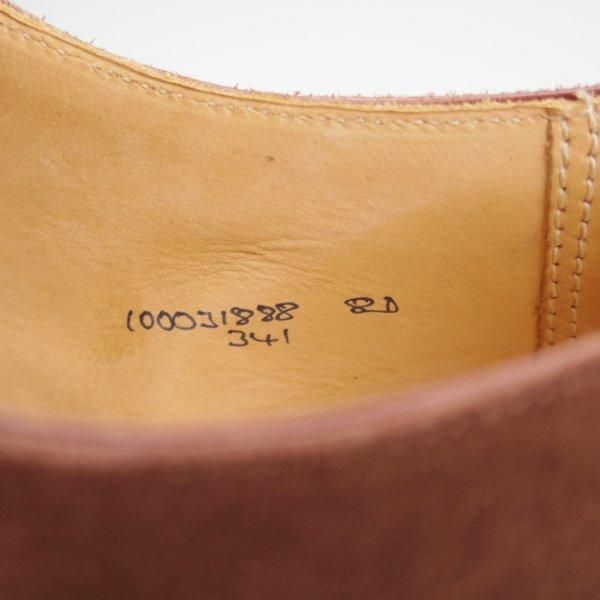未使用★クロケット&ジョーンズ UK7.5/US8D【貴重★ブルックスブラザーズ別注/Peal&co】341ラスト/ダブルモンク/ミンクスエード/濃茶★m957