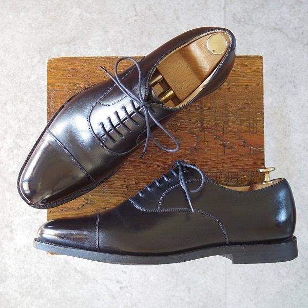 ★チャーチ 80F/UK8【ストレートチップ★EDGWARE/エッジウェア/138ラスト】カーフ/黒/メンズ/Church's★m959