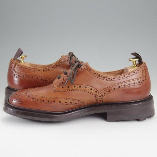 ほぼ試着程度★トリッカーズ SIZE 8.5【同系モデル定価￥132,000-★ジャーナルスタンダード別注/リッジウェイソール】茶/Tricker's★m964