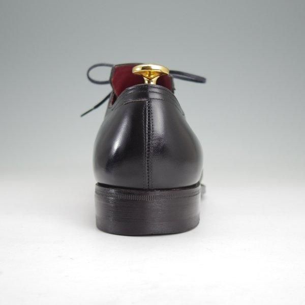 極美品★(仏)コルテ SIZE 5.5【現行定価￥253,000-★Arca/アルカ】プレーントゥ/Vフロント/カーフ/黒/メンズ/Corthay★m965
