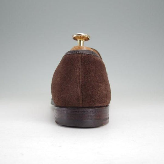 極上★クロケット&ジョーンズ 7E【現行定価10万円以上★BOSTON/ボストン】314ラスト/コインローファー/濃茶/Crockett&Jones★m966