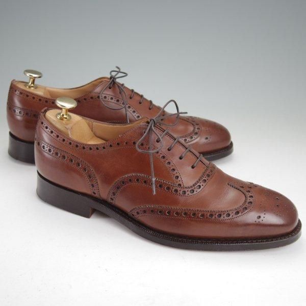 極美品★チャーチ 60F/UK6【貴重★Heritage COLLECTION/チェットウィンド同仕様】173ラスト/SANDRINGHAM/フルブローグ/茶/Church's★m967