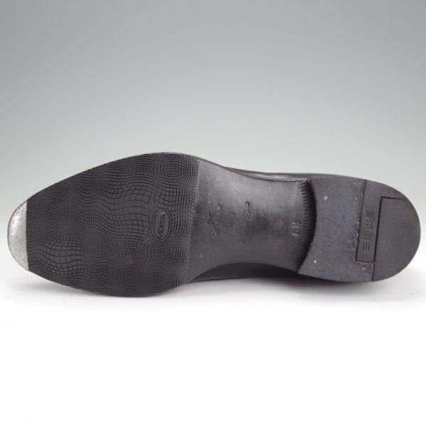 極上★三陽山長 SIZE 6.5【現行定価￥94,600-★鹿三郎/タッセルローファー】R2010Sラスト/カーフ/黒/ROKUSABURO/Sanyo Yamacho★m973